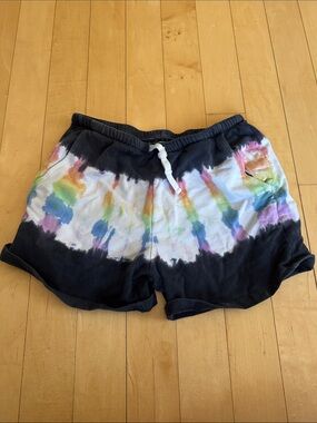 Electric & Rose Rainbow Sweat shorts S